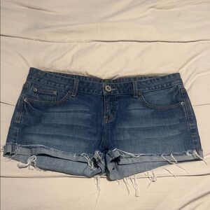 Guess Dark Blue Jean Shorts